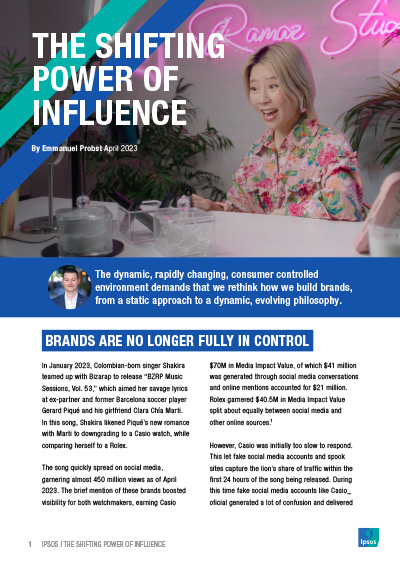 Ipsos | White Paper | Brands | Strategy | Communications | Marketing | Advertising